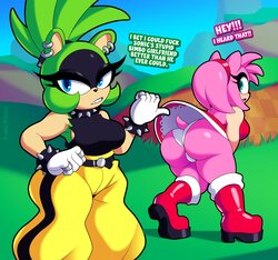 [EroticPhobia] Surge teaches Amy a little lesson! (Sonic the Hedgehog)