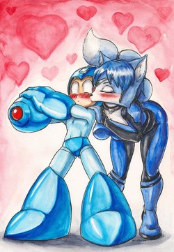 [SoulEaterSaku90] Megaman x Krystal