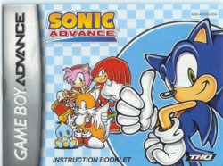 Sonic Advance 1-3 Manuals