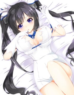 [Mikimo Nezumi] Hestia-sama Nugasete Mita (Dungeon ni Deai o Motomeru no wa Machigatteiru Darou ka)