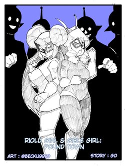 Riolu Girl & Gible Girl Pound Town (Pokemon)