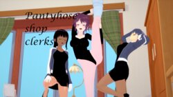 [ThatCatsuitGuy] pantyhose shop clerks