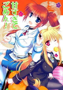 (C81) [Mekimeki Oukoku (Teruko, Kagekatsu)] Amasugite Gomen! (Mahou Shoujo Lyrical Nanoha)