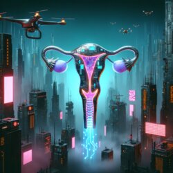 Cyberpunk Uterus [AI Generated]
