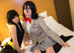 Rukia & SoiFon cosplay (Bleach) (ブリーチ)
