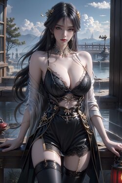 [AI Generated]百炼成神 天穹巨乳