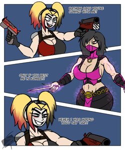 [SolidRich] Harley Quinn X Mileena (MKvsDC)