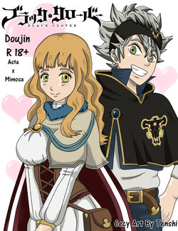 [CecyArtByTenshi] Asta x Mimosa (Black Clover)