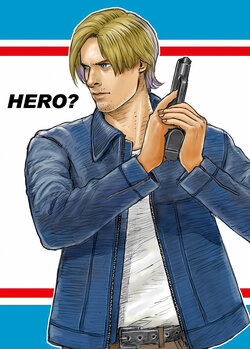 (SUPER30) [NinjaAkizouDensetsu (Kudoh Akizou)] HERO? (Resident Evil 6)