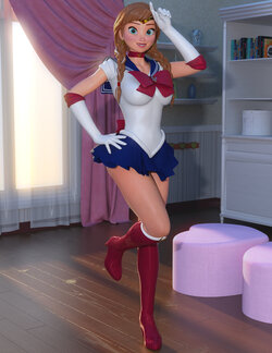 [RuiDX] Anna: Sailor Moon Cosplay