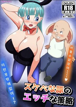 [Q Doujin] Sukebe na Buta no Ecchi na Sakuryaku (Dragon Ball) [Korean]