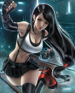 IzharDraws Tifa Lockhart