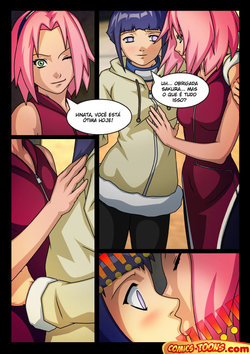 [Comic Toons] Sakura X Hinata (Naruto) [Portuguese-BR] [DiegoVPR]