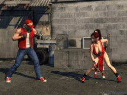 Sex Match Mai Shiranui vs. Terry Bogard GIFs