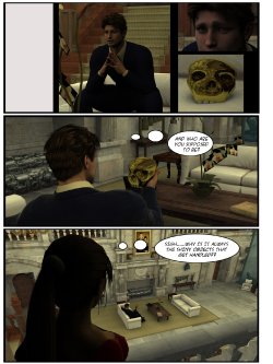 Lara Croft 3d Comic - Negotiation