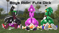 [BlueApple] Boys Ridin’ Futa Dick (Sonic the Hedgehog)