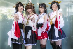 Kantai Collection Cosplay with Midori Kanda & friends