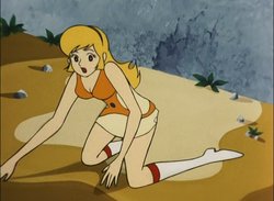 Cutie Honey (1973) moments 1-2