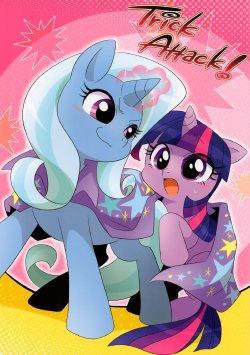 (Kansai! Kemoket 2) [Tobiiro Cat (Bano Akira)] Trick Attack! (My Little Pony: Friendship is Magic) [English] [Retired Pyramid Head Scanlations]