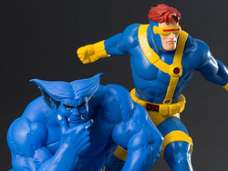 X-Men '92 ArtFX+ Cyclops & Beast Statue Two-Pack