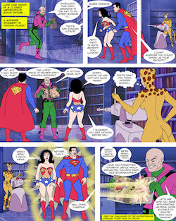 Super Friends with Benefits: Paging the Super Friends (short commission -- complete)