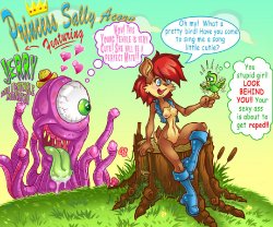 [SallyHot] Jerry The Tentacle Monster (Sonic the Hedgehog) [In Progress]