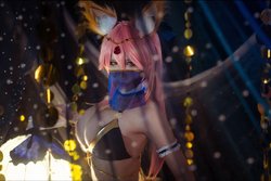 (JSK915-14) Tamamo no-mae cosplay - fate series