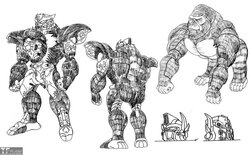 Beast Wars: Transformers model sheets