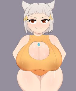 [g3mma] Anime Girl with Big Tits (Xenoblade Chronicles 2)