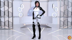 ProneToClone - Alexandra Daddario cosplay Miranda Lawson