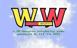 [ELF] WORDS WORTH（PC-98）