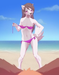 [Celeste] Beach Sex