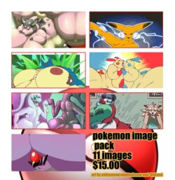 [MIDSUMMERNIGHTSDREAM & Orikomi/HornyOri] Pokemon Image Pack