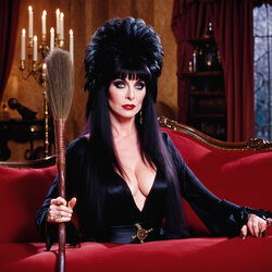 AI Elvira the witch (Cassandra Peterson) [AI Generated]