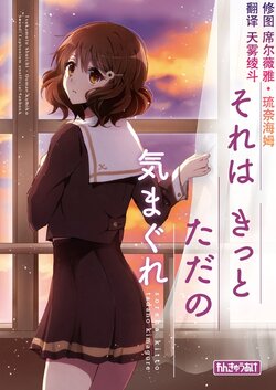 (COMIC1☆13) [Renkyuu Ake (Sae)] Sore wa Kitto Tada no  Kimagure (Hibike! Euphonium) [Chinese] [天雾绫斗]