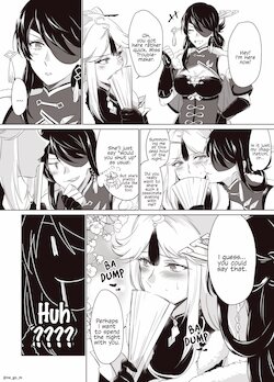 [Negom] About a month of Ganyu and Keqing dating, Part 2 (Genshin Impact) [Hideki] [English]