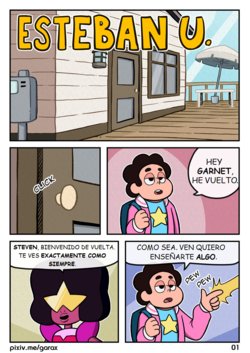 [Garabatoz] EstebanU (Steven Universe) [Spanish]