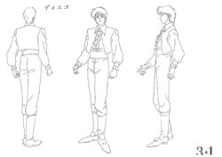 Kaiketsu Zorro Animation Reference Materials Settei