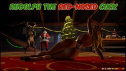 [ChadChan3D] Rudolph the Red-Nosed Cuck [English]