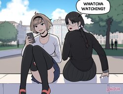 [Lewdua] Watching videos at school