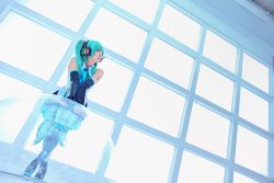 Lovely Hatsune Miku Cosplay by Kousaka Yun