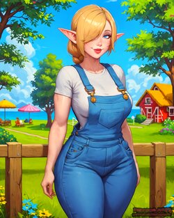 [TheCoomjurer] Elf Milf( female and shemale versions)  [AI Generated]