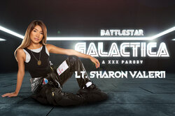 VRCosplayX Clara Trinity - Battlestar Galactica: Lt. Sharon Valerii A XXX Parody