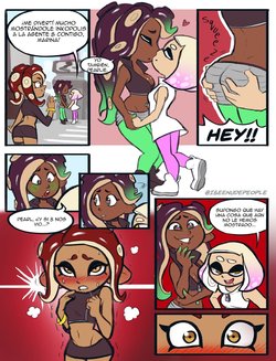 [IseeNudePeople] A Date with 8 (Splatoon) [Spanish]