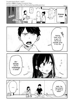 [Saitou Yuu] Pseudo Harem Parts 1 and 2 [TheElusiveTaco]