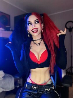 Andrasta - Goth Harley Quinn