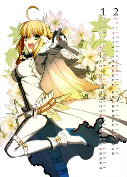 Type-Moon 2013 Calendar