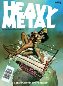 Heavy Metal April 1985