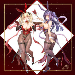 [Fanbox / Figure] Chinese Dress Bunnies Yuri & Stella