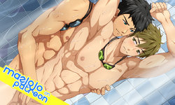 [CG Art] Mazjojo (Black Monkey Pro) – Patreon 2016 March Free! (Yamazaki Sosuke 山崎宗介 x Makoto Tachibana 橘真琴)